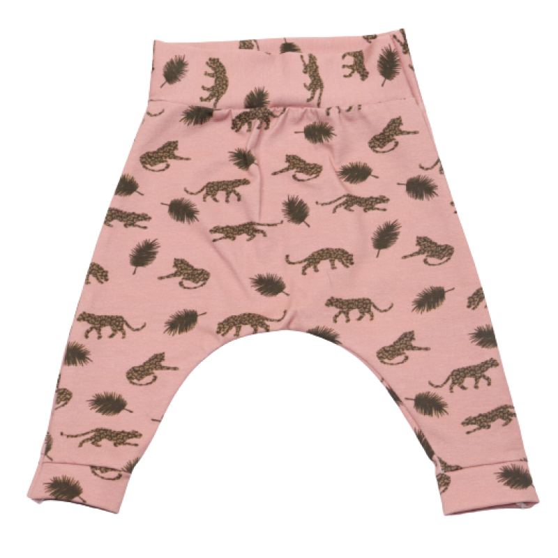 Baggy broekje - Zalm panter